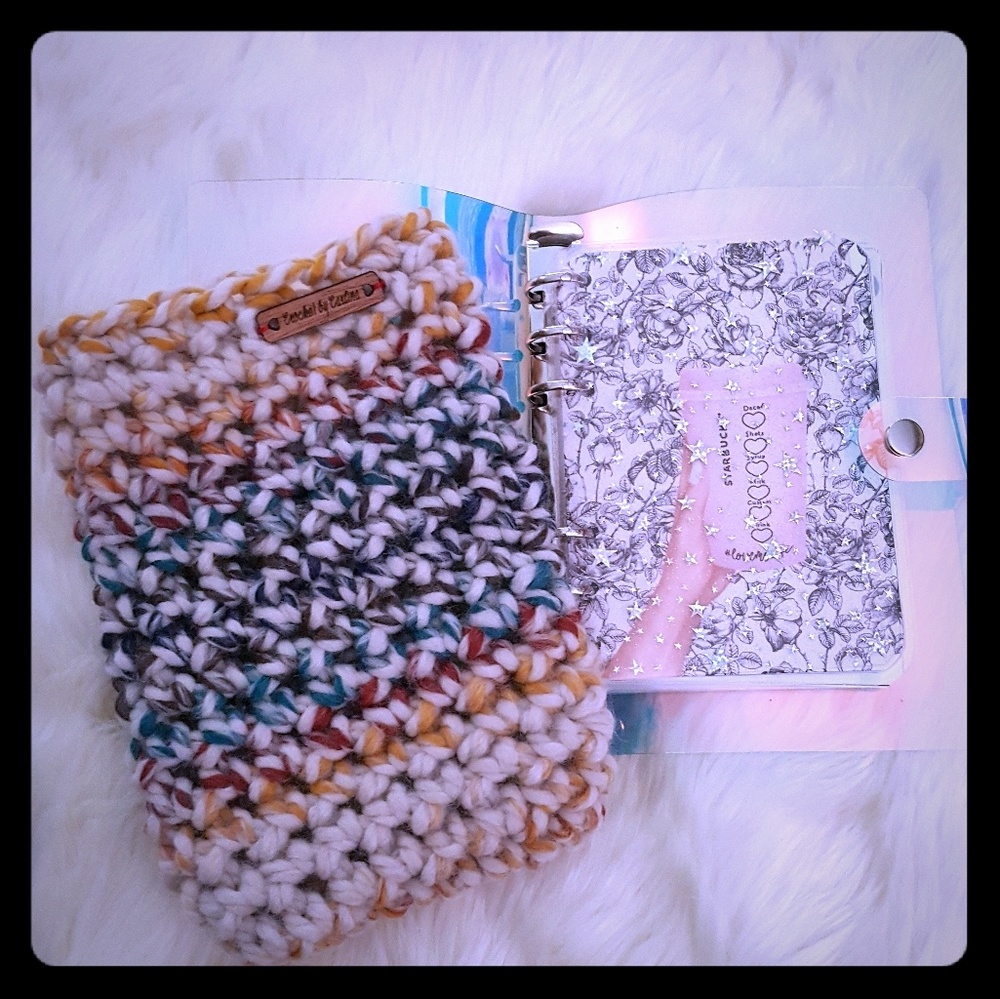 Crochet Planner Cozie/Pouch A6